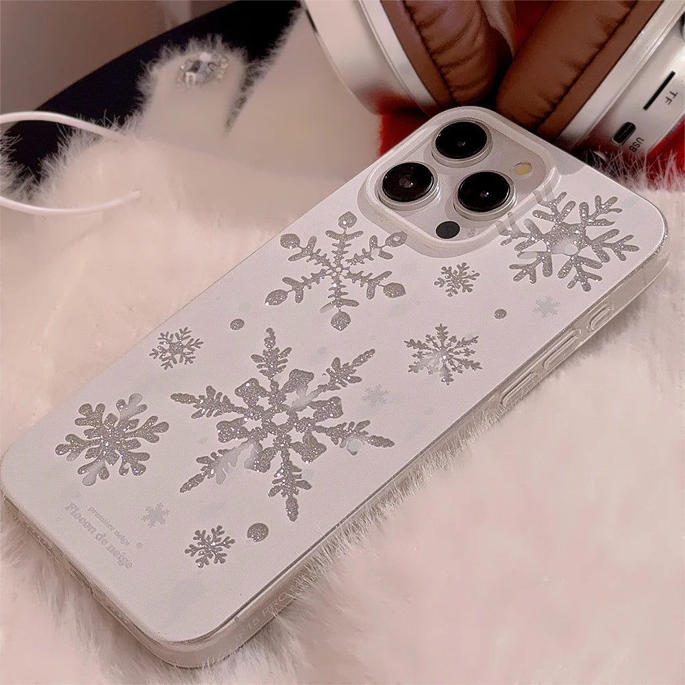 Snowflakes Christmas Style Phone Cover Case