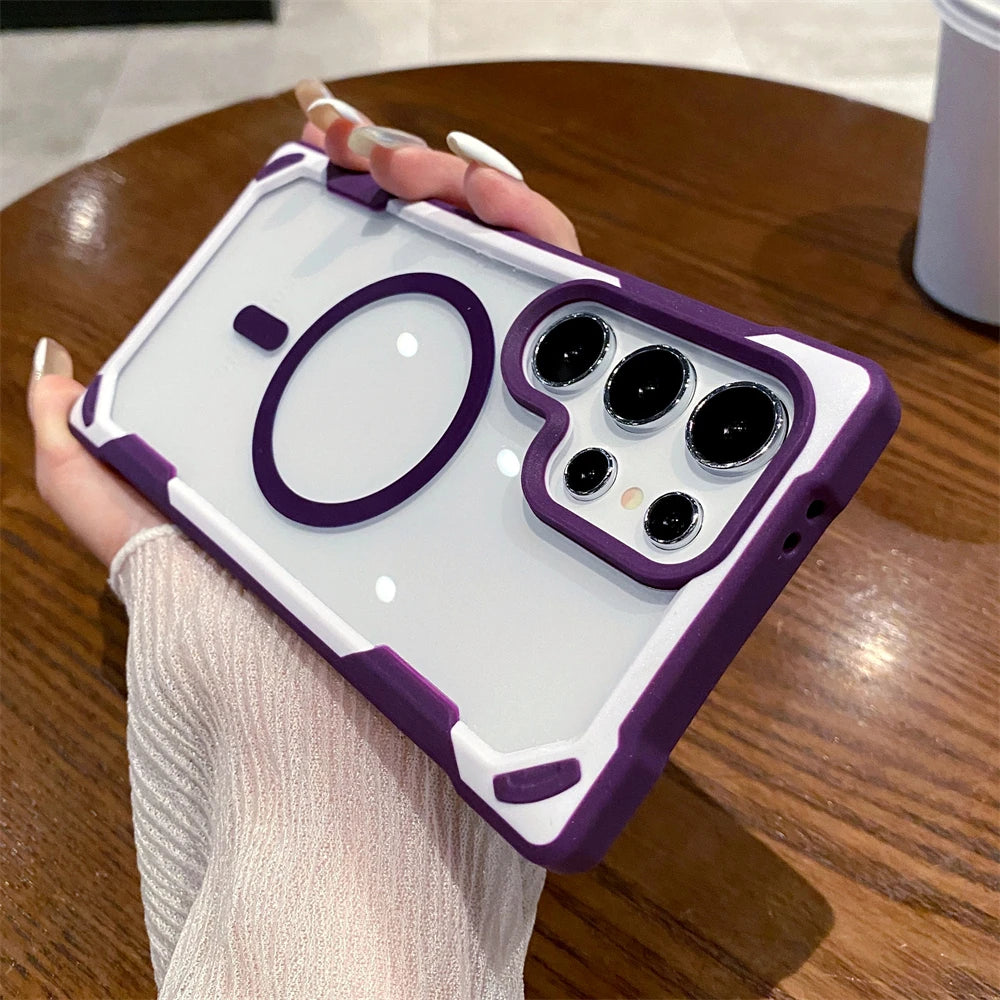 Bumperu Contrast Color Magnetic Case