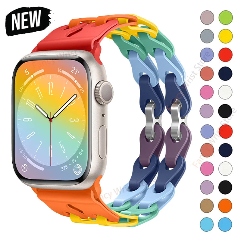 Buy Correa Silicone Strap for Apple Watch Online – CASIFY