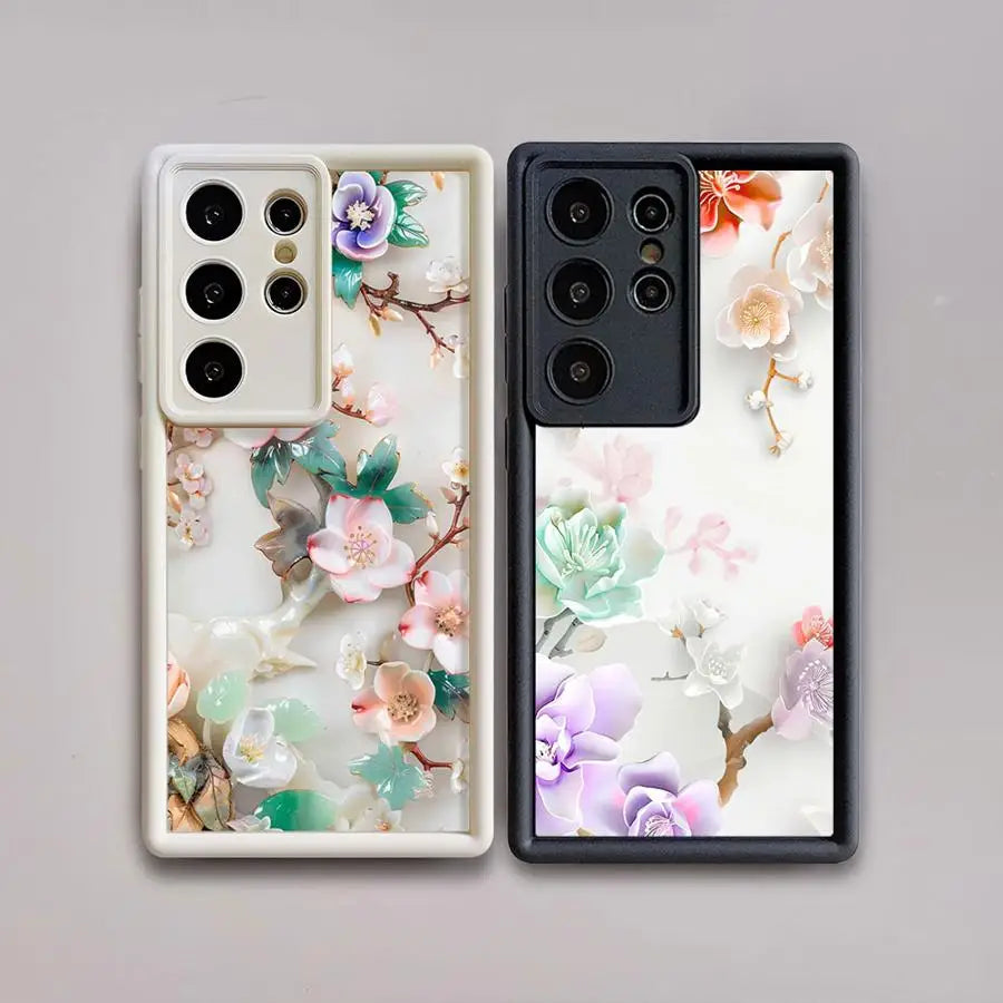 Buy Aqua Flower Case For Samsung Online – CASIFY