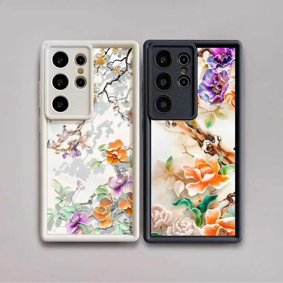 Buy Aqua Flower Case For Samsung Online – CASIFY