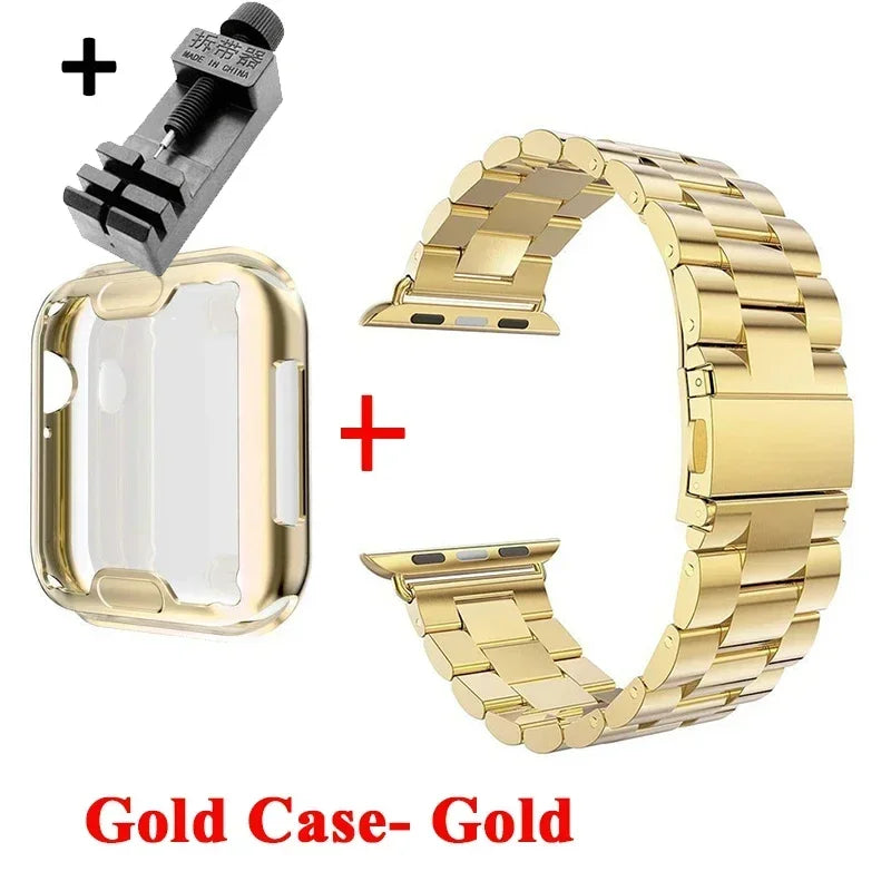 Boyfriend Metal Bracelet For Apple Watch