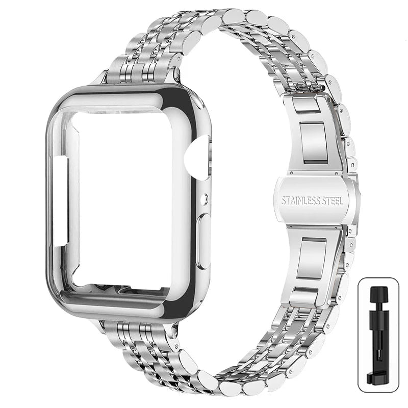 Vera Vogue Metal Band and Case for Apple Watch
