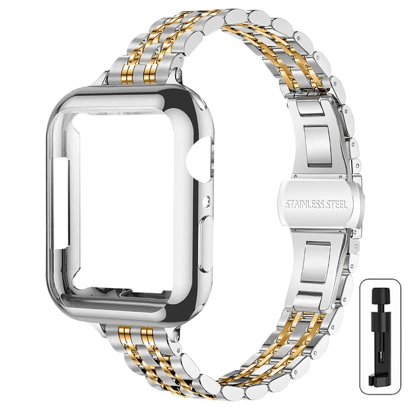 Vera Vogue Metal Band and Case for Apple Watch