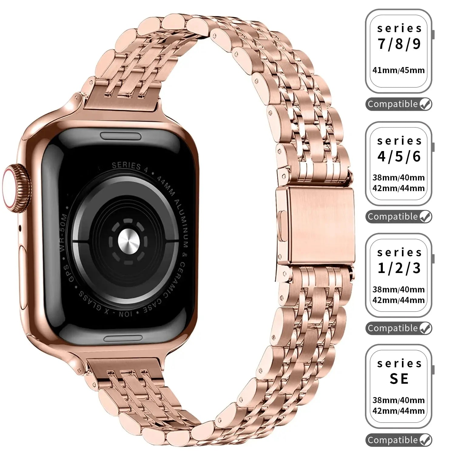 Buy Vera Vogue Metal Band and Case for Apple Watch – CASIFY