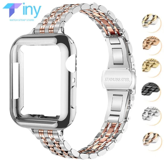 Buy Vera Vogue Metal Band and Case for Apple Watch – CASIFY