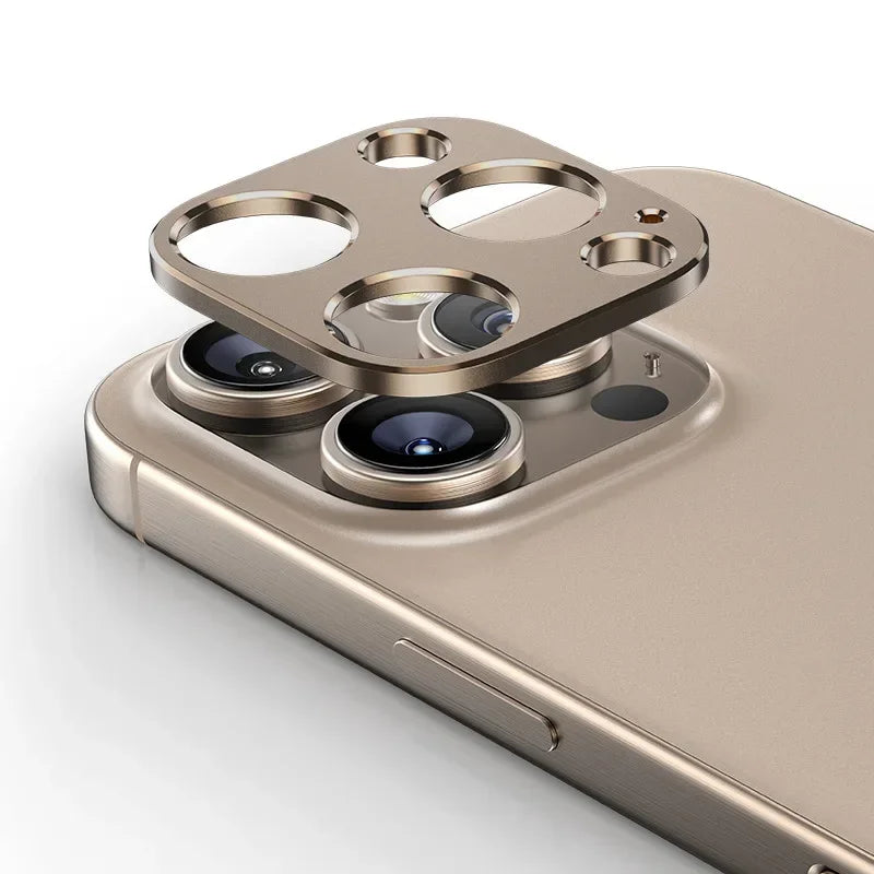 Aluminum Metal Rear Camera Lens Protector for iPhone