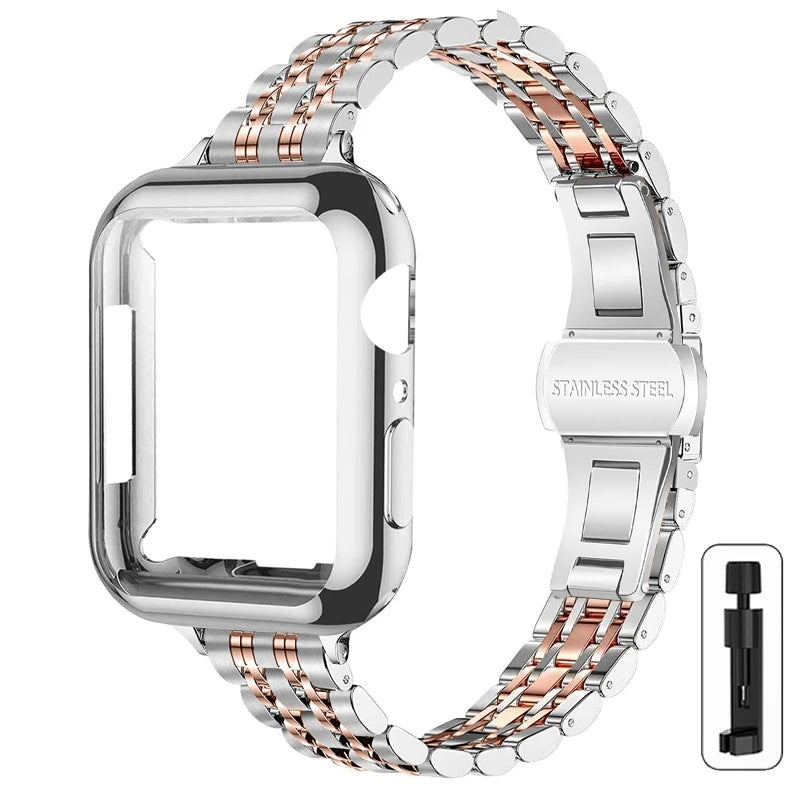 Vera Vogue Metal Band and Case for Apple Watch