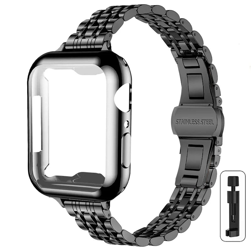 Vera Vogue Metal Band and Case for Apple Watch