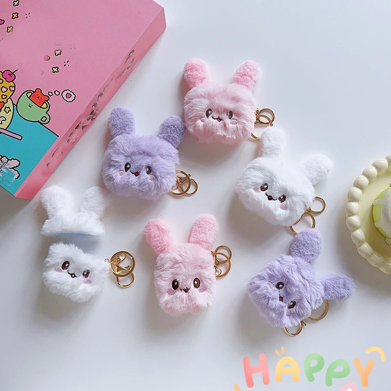 Buy Fluffy Bunny Plush Cover For Airpods – CASIFY