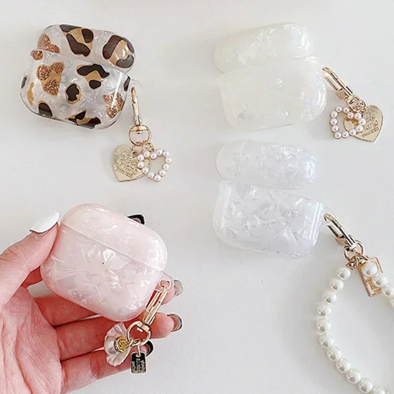 Buy Girl Pearl Shell Keychain Case for AirPods – CASIFY
