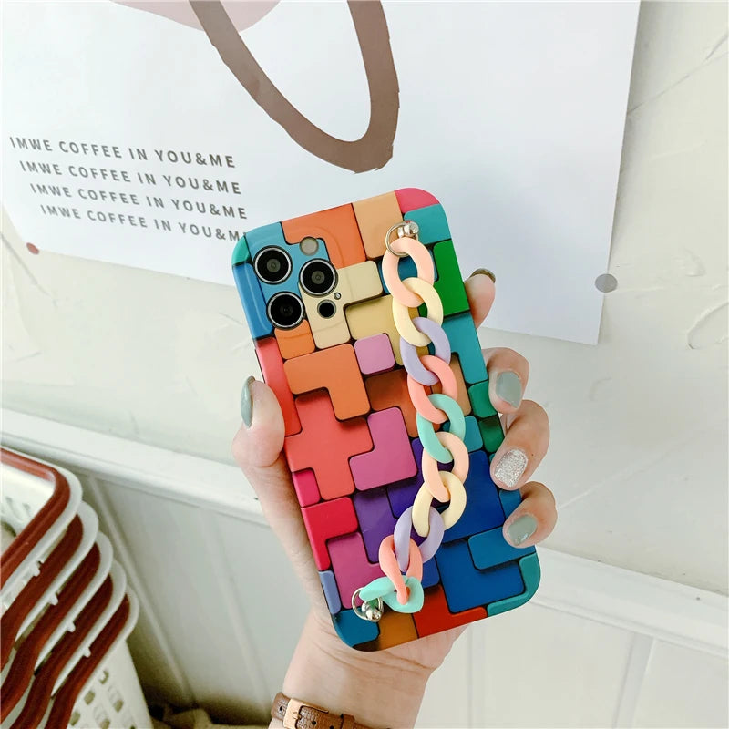 Cubix Geometry Protection Phone Case 