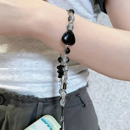 Buy Black Love Phone Chain Charm Online