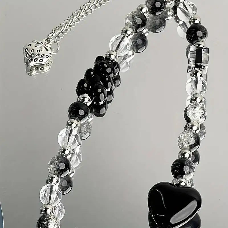 Buy Black Love Phone Chain Charm Online – CASIFY