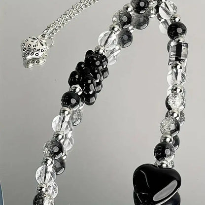 Buy Black Love Phone Chain Charm Online – CASIFY