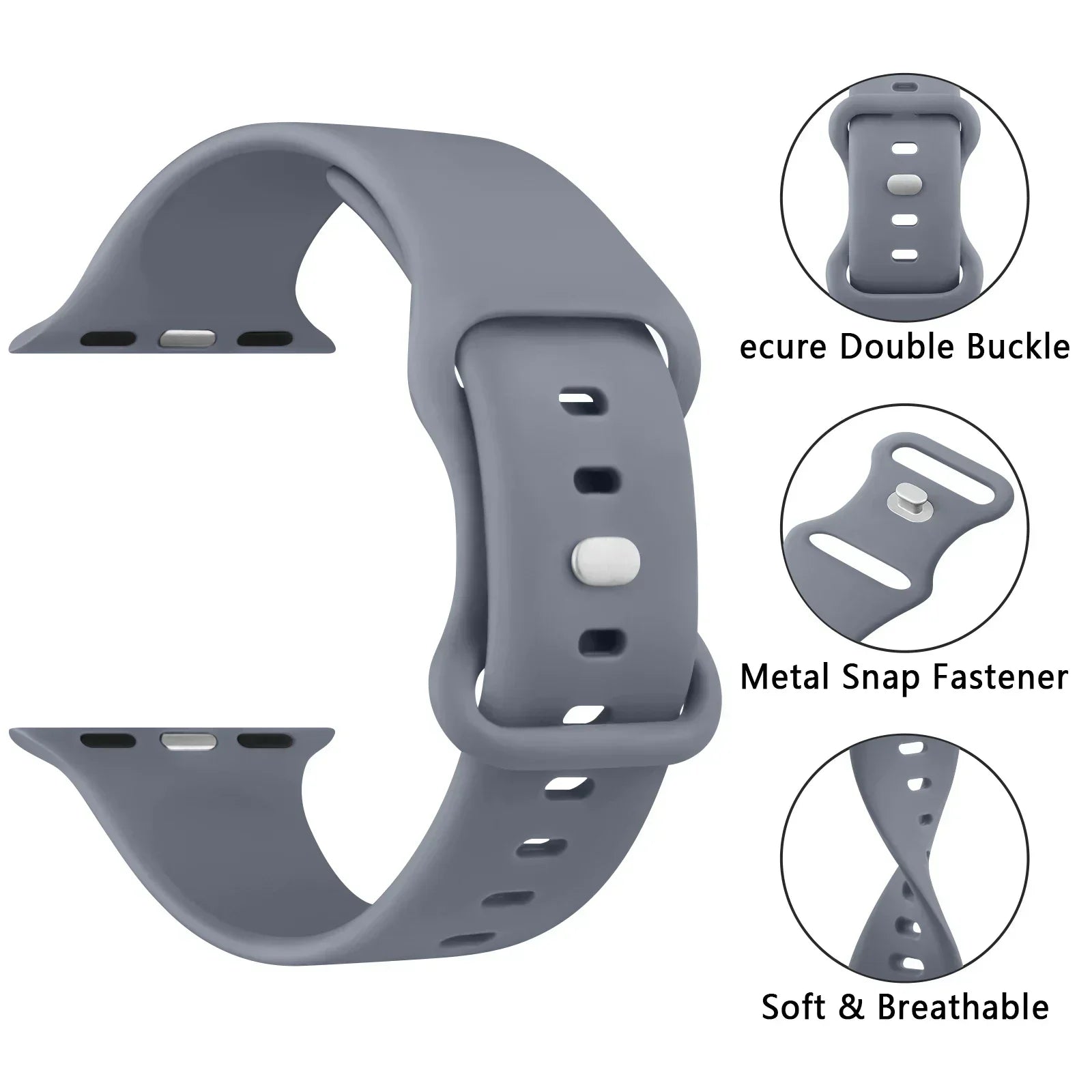 Buy Soft Band Silicone Band for Apple Watch Online – CASIFY