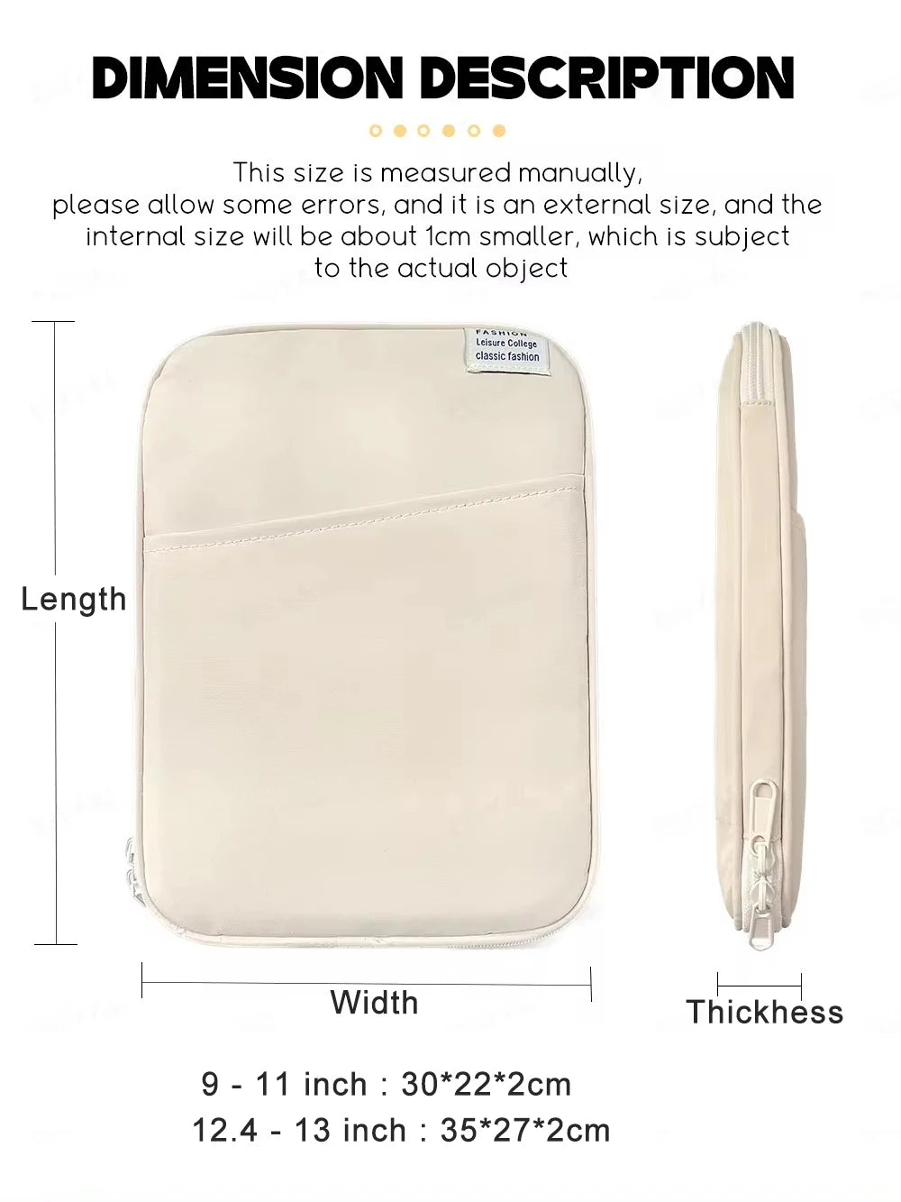 Tablet Sleeve Bag