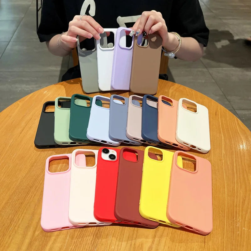 Buy Candy  Colors Soft Phone Case for IPhone Online – CASIFY