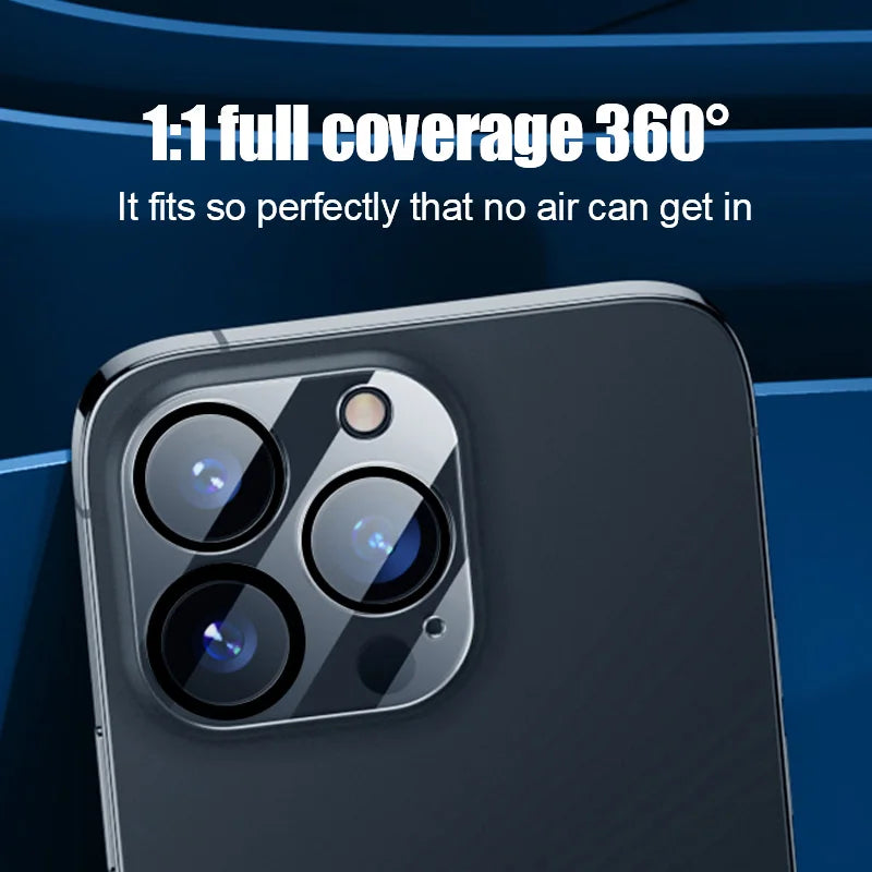 5Pcs Camera protector Lens screen film full cover for iPhone
