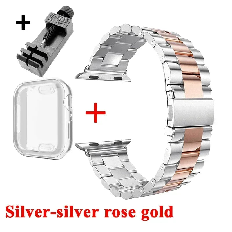 Buy Boyfriend Steel Metal Bracelet For Apple Watch – CASIFY