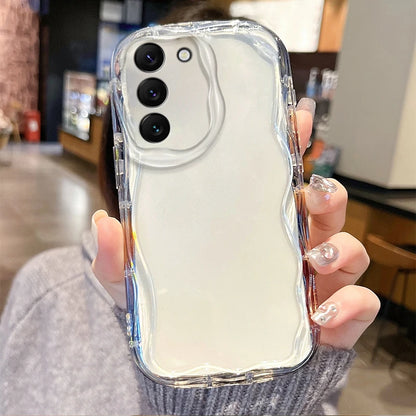 Buy Feeling Wavy Phone Case Clear For Samsung  – CASIFY