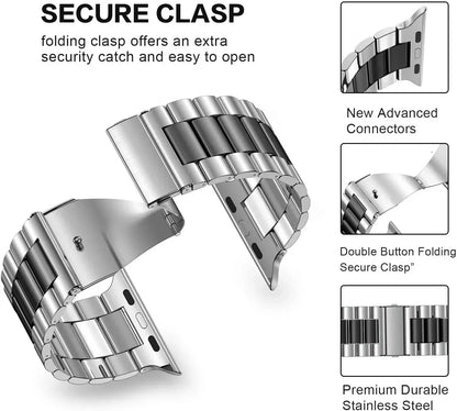 Buy Boyfriend Steel Metal Bracelet For Apple Watch – CASIFY