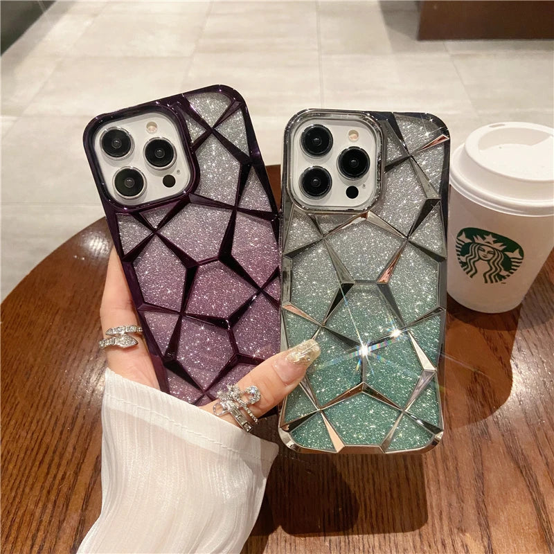 Buy Diamond Web Glitter Phone Case Online – CASIFY