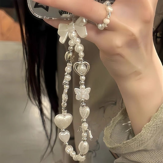 Buy Kimmy Flower Beaded Phone Chain Charm Online – CASIFY