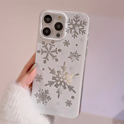 Snowflakes Christmas Style Phone Cover Case