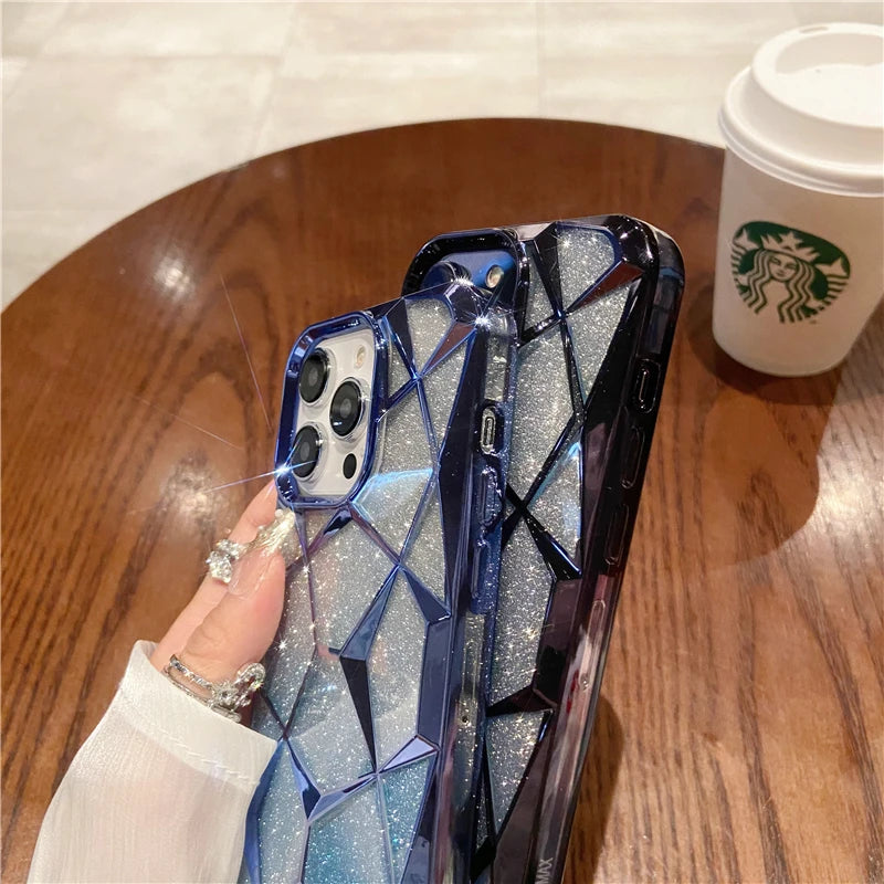 Buy Diamond Web Glitter Phone Case Online – CASIFY