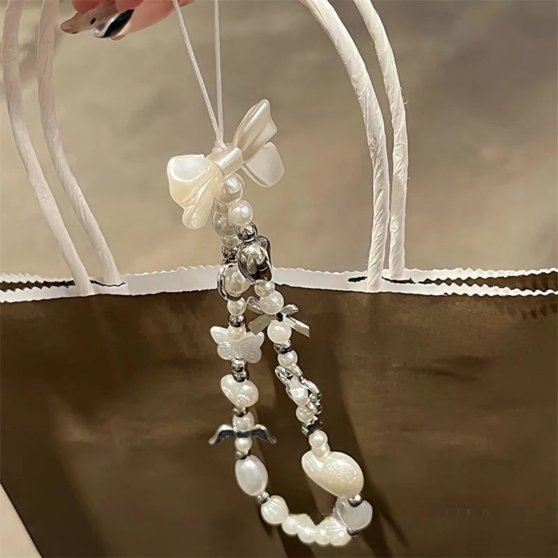 Buy Kimmy Flower Beaded Phone Chain Charm Online – CASIFY