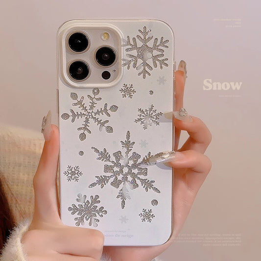 Snowflakes Christmas Style Phone Cover Case
