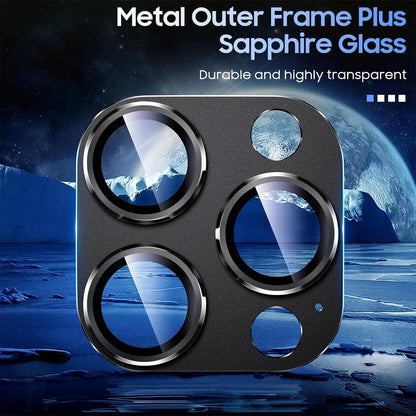 Titanium Black Metal Camera Lens Screen Protector