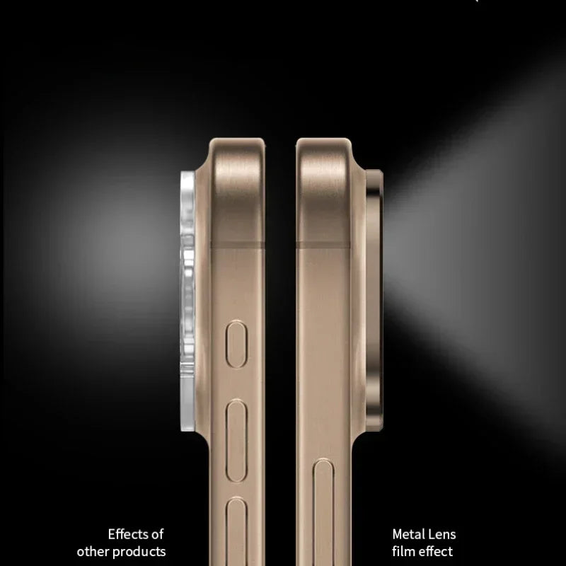 Aluminum Metal Rear Camera Lens Protector for iPhone