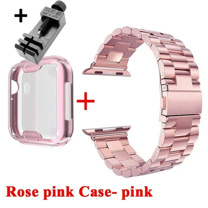 Boyfriend Metal Bracelet For Apple Watch