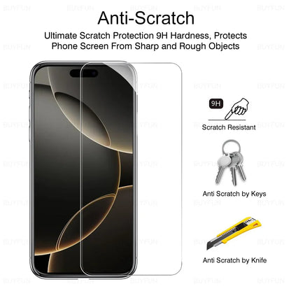 Buy 4Pcs For iPhone Glass Screen Protectors Online – CASIFY