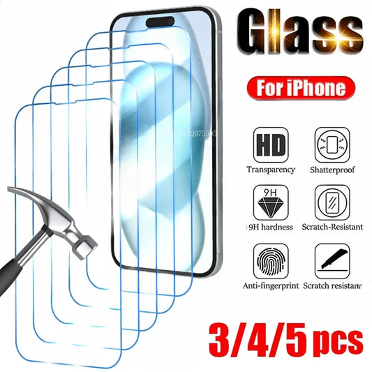Buy 3-5PCS Tempered Glass for iPhone Online  – CASIFY
