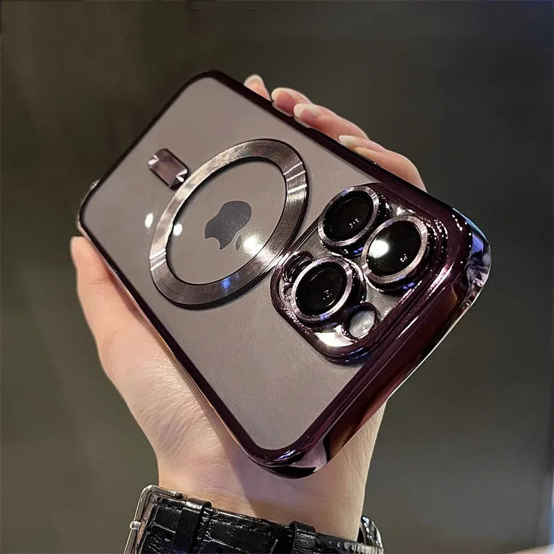 Buy Magnum Magnetic Plating Clear Case Online – CASIFY