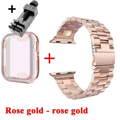Buy Boyfriend Steel Metal Bracelet For Apple Watch – CASIFY
