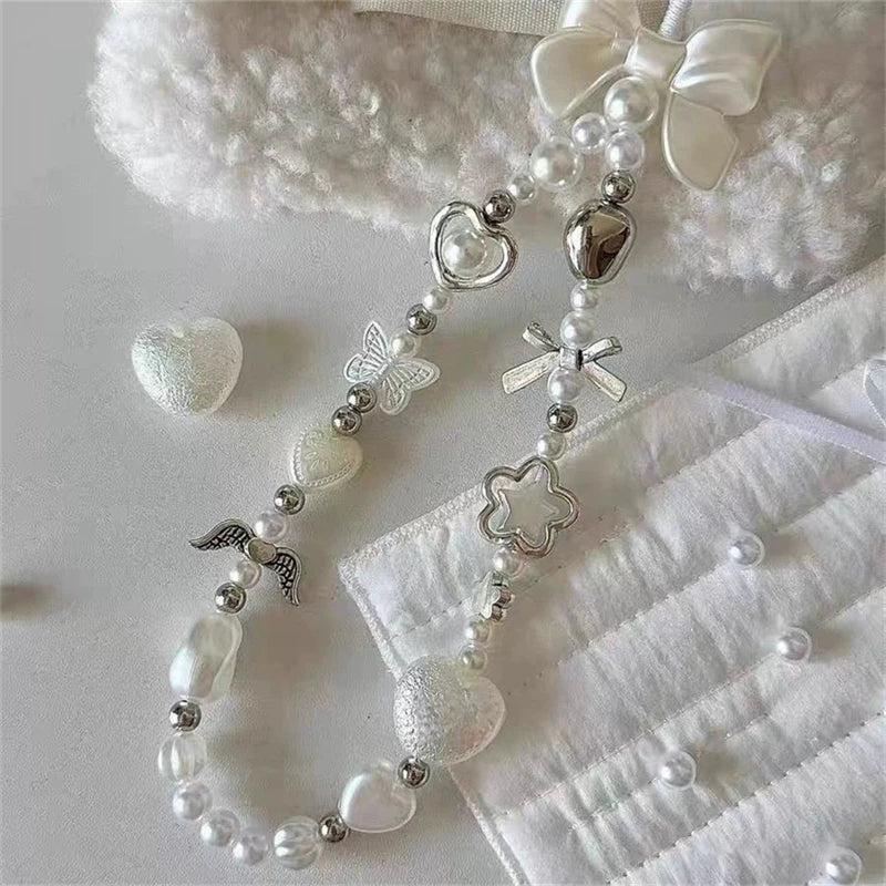 Buy Serena Chain Pearl Beads Phone Chain Online– CASIFY