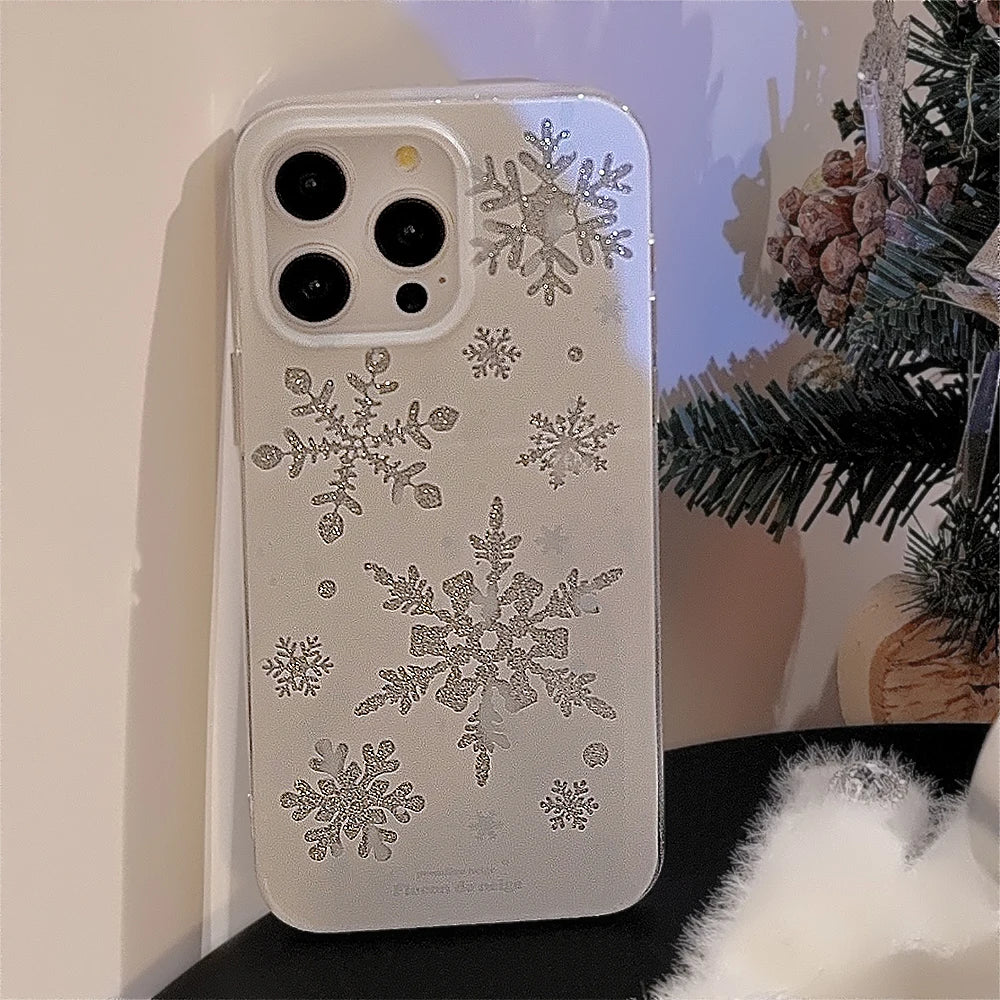Snowflakes Christmas Style Phone Cover Case