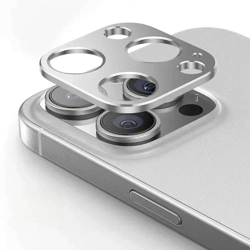 Aluminum Metal Rear Camera Lens Protector for iPhone