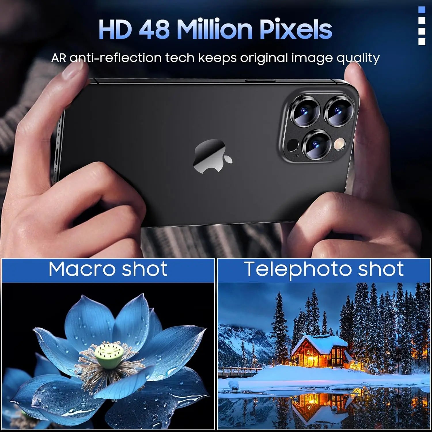 Titanium Black Metal Camera Lens Screen Protector