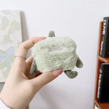 Gremlin Cute Fluffy Plush Earphone Case for Airpods