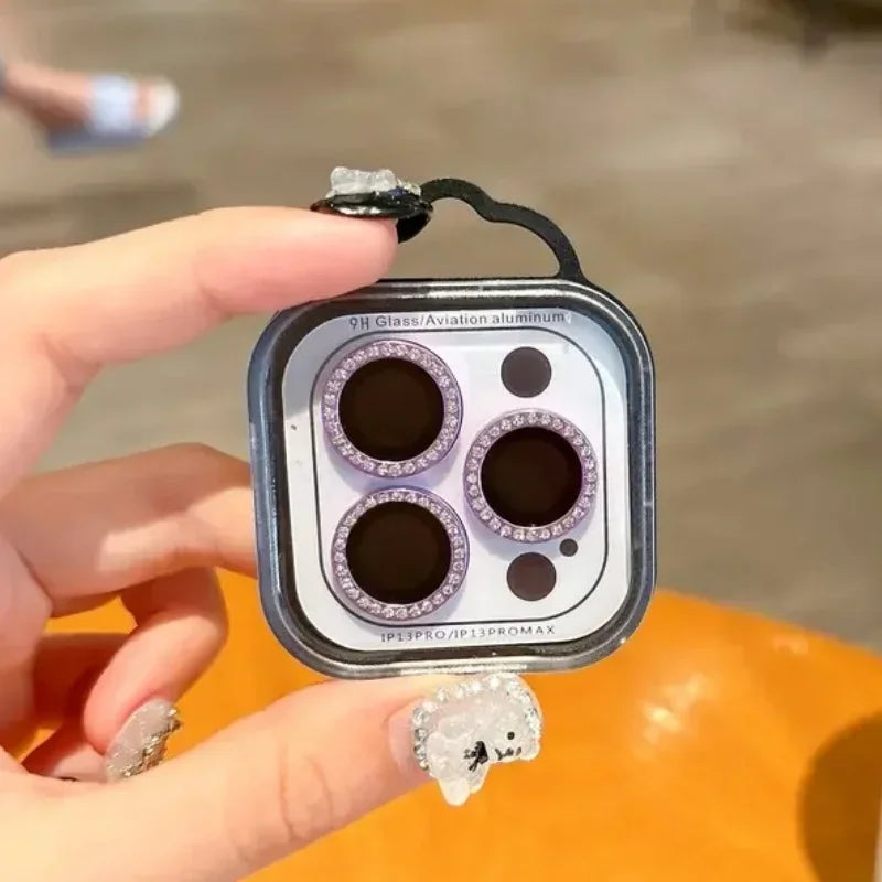 Shine Bright Diamond Camera Lens Protector Case