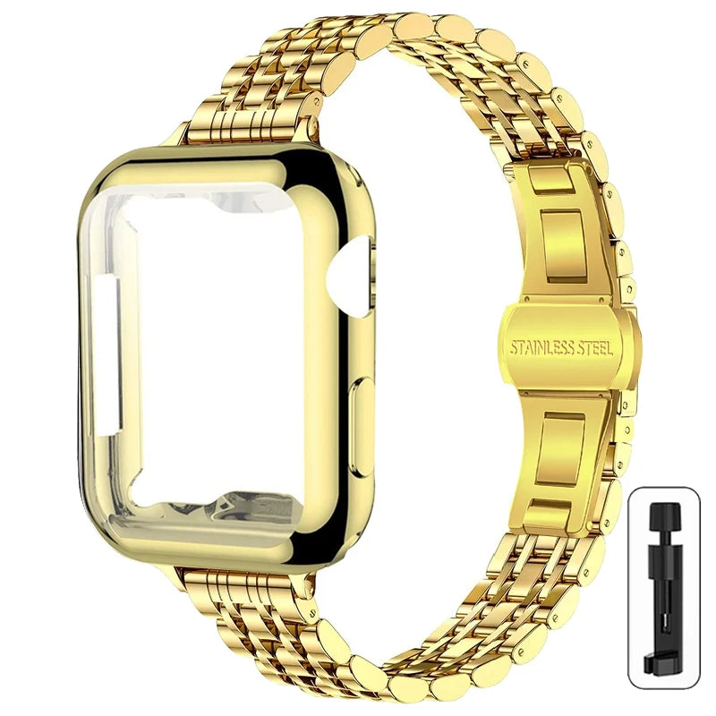 Vera Vogue Metal Band and Case for Apple Watch
