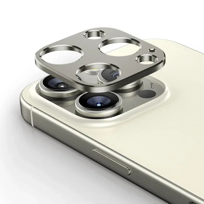 Aluminum Metal Rear Camera Lens Protector for iPhone