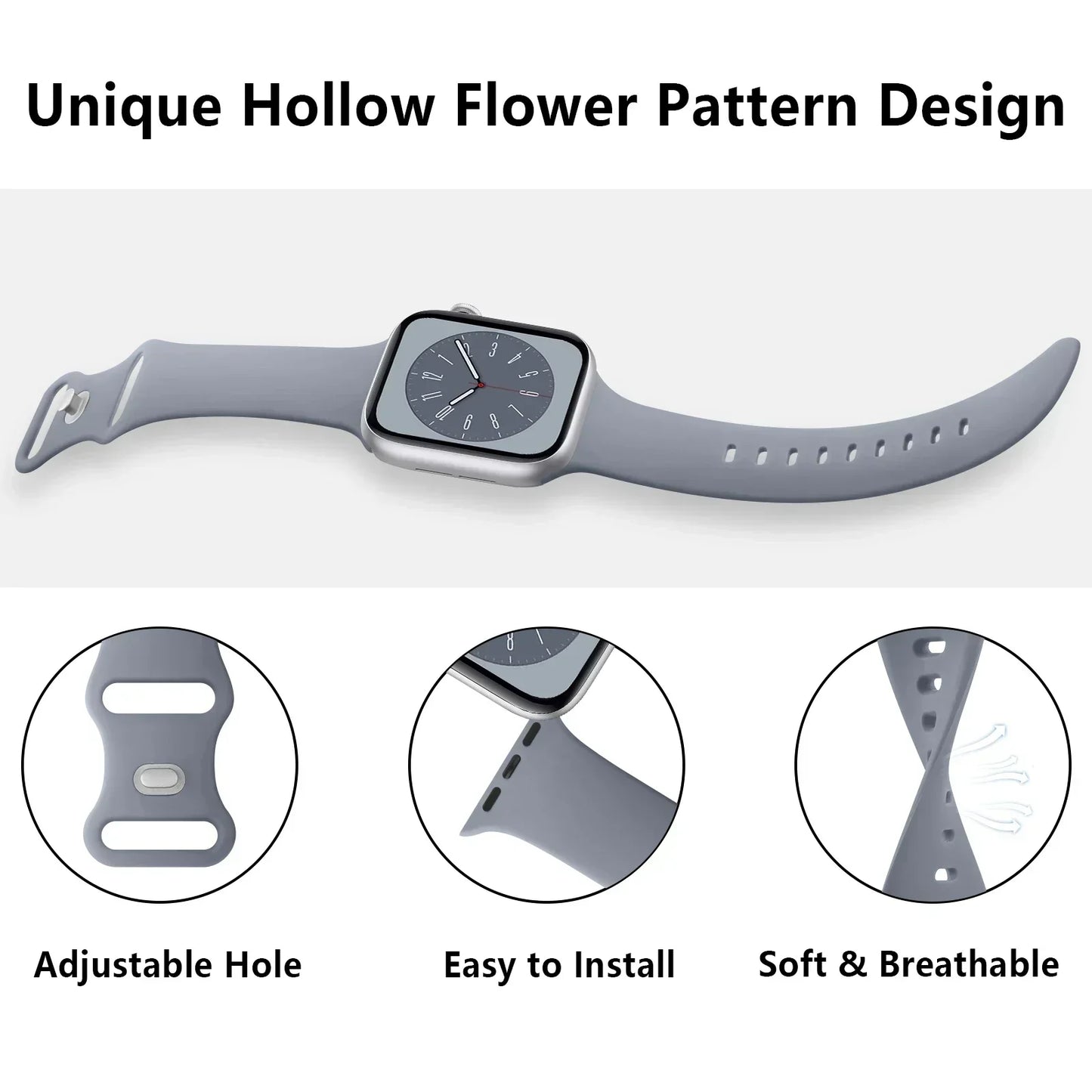 Buy Soft Band Silicone Band for Apple Watch Online – CASIFY