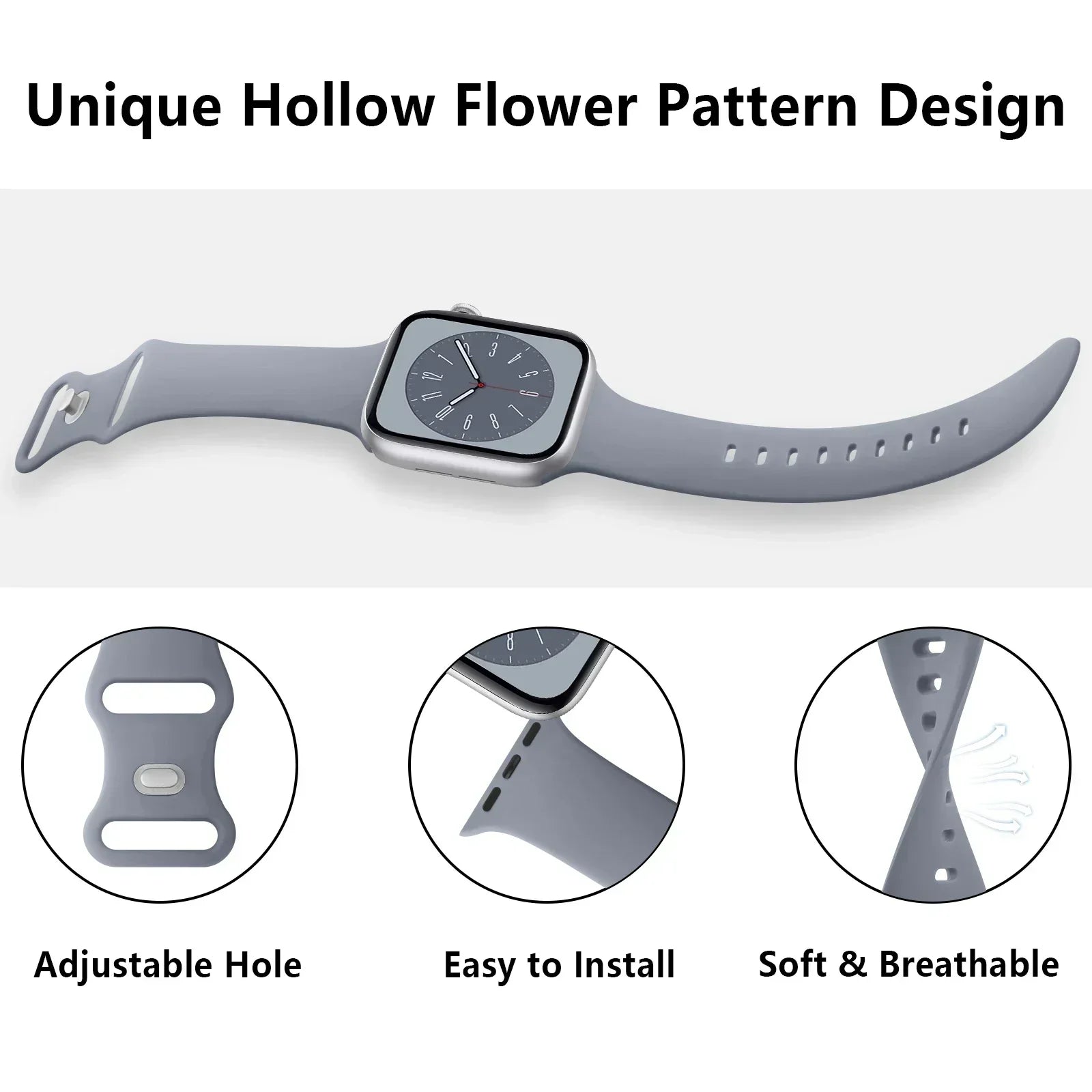 Buy Soft Band Silicone Band for Apple Watch Online – CASIFY