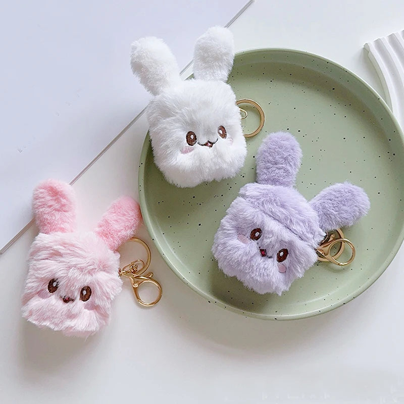 Buy Fluffy Bunny Plush Cover For Airpods – CASIFY